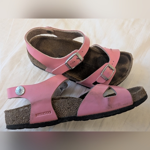 Birkenstock Rio Kids Cashmere Rose Pink Sandals Size EU 30, US Size 12-12.5 - Picture 10 of 14
